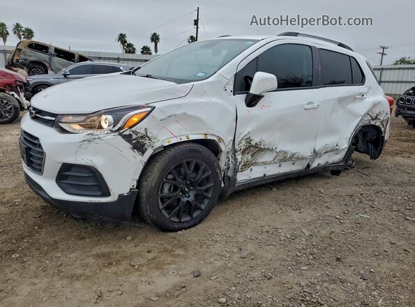 KL7CJLSB2MB308479 2021 CHEVROLET TRAX White Передня ліва чверть
