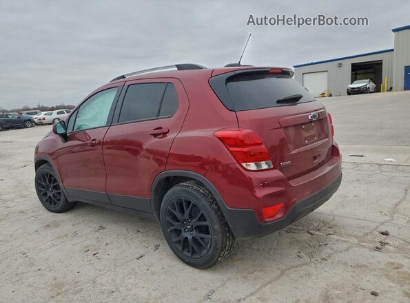 KL7CJLSB6MB335572 2021 CHEVROLET TRAX Burgundy უკანა მარცხენა