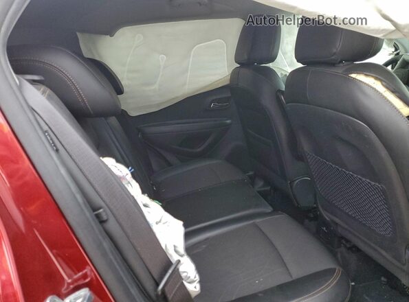 KL7CJLSB6MB335572 2021 CHEVROLET TRAX Burgundy უკანა სალონის ხედი