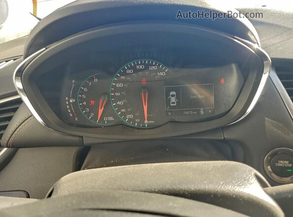 KL7CJLSB6MB335572 2021 CHEVROLET TRAX Burgundy ხელსაწყოთა პანელის ხედი