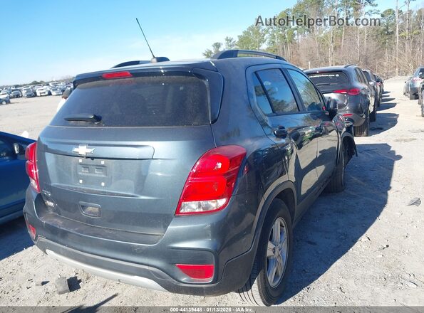 KL7CJLSB8MB347674 2021 CHEVROLET TRAX Серый Задняя правая четверть