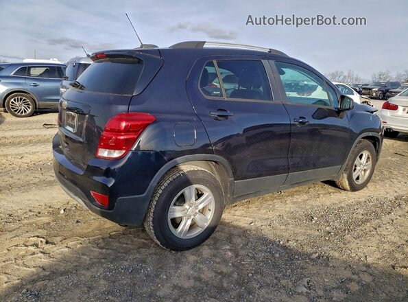 KL7CJLSB8MB348811 2021 CHEVROLET TRAX Черный Задняя правая четверть