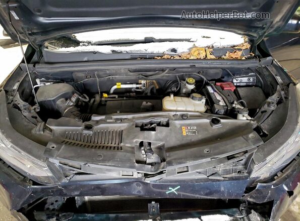 KL7CJLSB8MB348811 2021 CHEVROLET TRAX Черный Вид подкапотного пространства