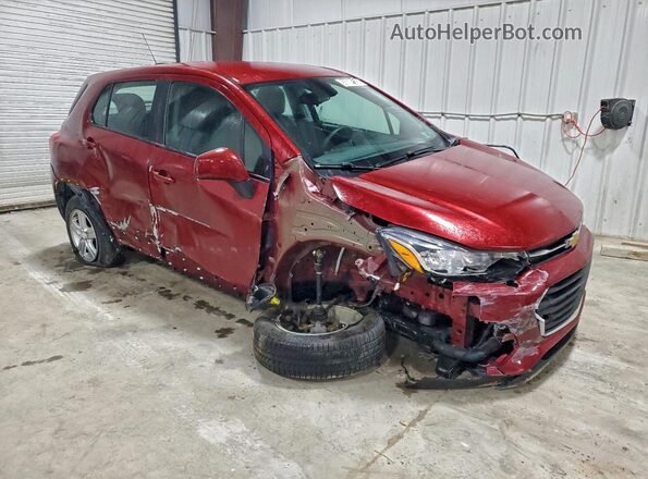 KL7CJNSB4MB360241 2021 CHEVROLET TRAX Красный Передняя правая четверть