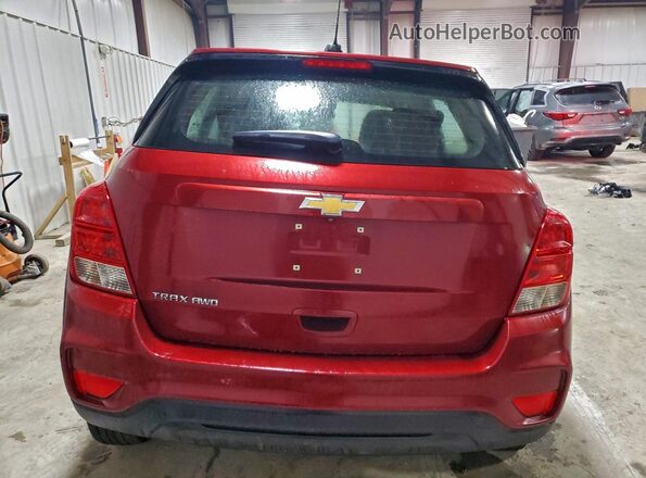 KL7CJNSB4MB360241 2021 CHEVROLET TRAX Красный Вид сзади