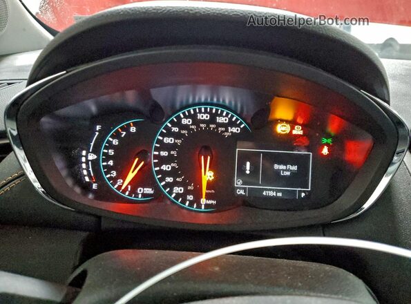 KL7CJNSB4MB360241 2021 CHEVROLET TRAX Красный Вид щитка приборов