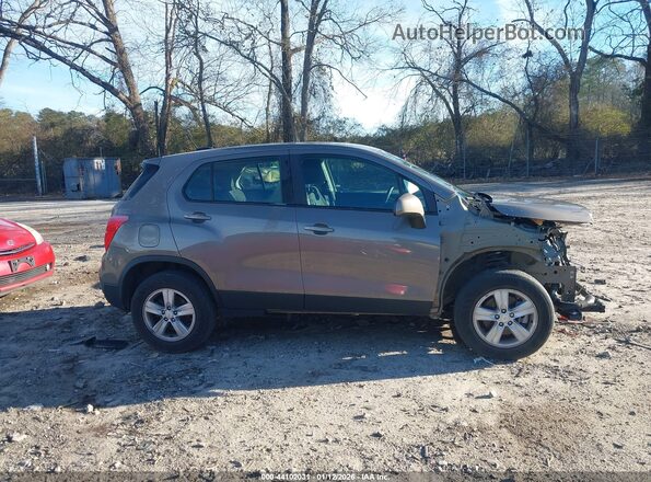 KL7CJNSM9MB375805 2021 CHEVROLET TRAX Pewter Панорамный вид салона 360°