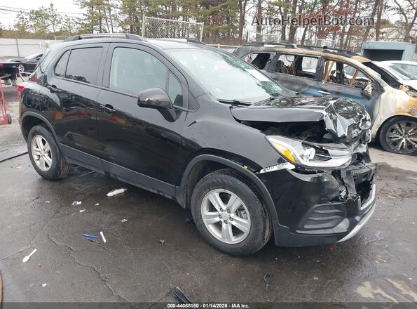 KL7CJPSB0MB319536 2021 CHEVROLET TRAX Black Front right