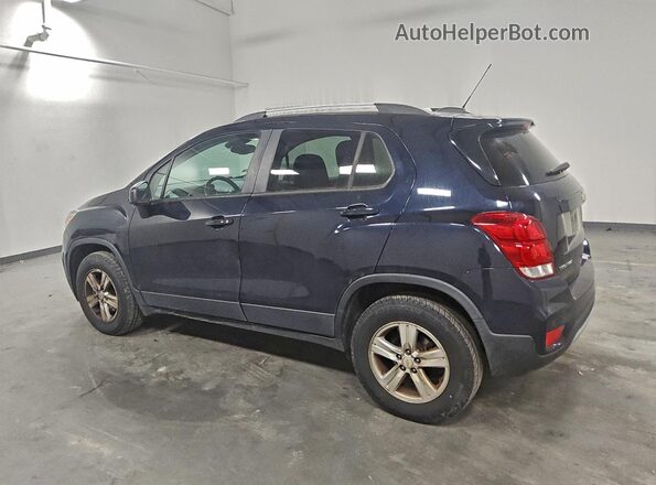 KL7CJPSB6MB342089 2021 CHEVROLET TRAX Black Trasero izquierdo