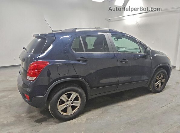 KL7CJPSB6MB342089 2021 CHEVROLET TRAX Black Trasero derecho