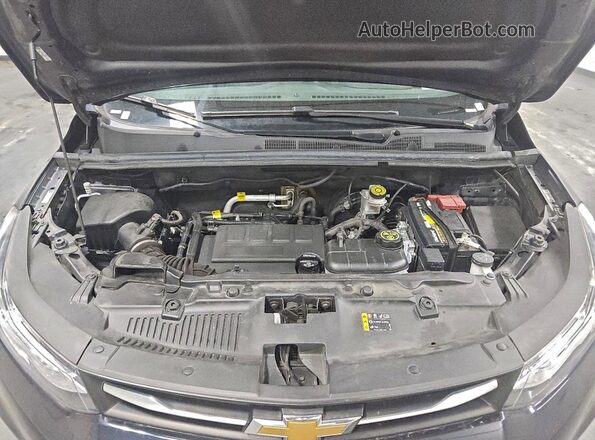 KL7CJPSB6MB342089 2021 CHEVROLET TRAX Black Vista del compartimento del motor