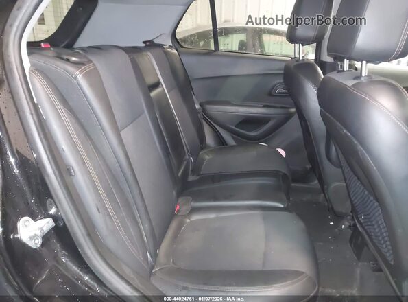 KL7CJPSB8KB789603 2019 CHEVROLET TRAX Black Widok naklejki z numerem VIN