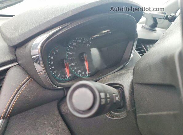 KL7CJPSM3NB558369 2022 CHEVROLET TRAX Красный Вид щитка приборов