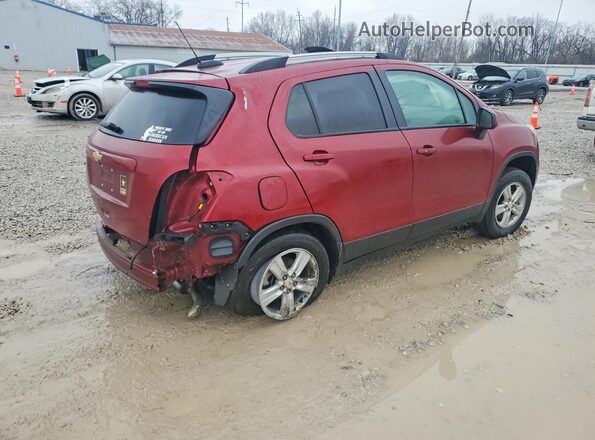 KL7CJPSM3NB558369 2022 CHEVROLET TRAX Красный Задняя правая четверть