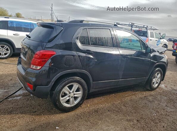 KL7CJPSM9MB374388 2021 CHEVROLET TRAX Черный Задняя правая четверть