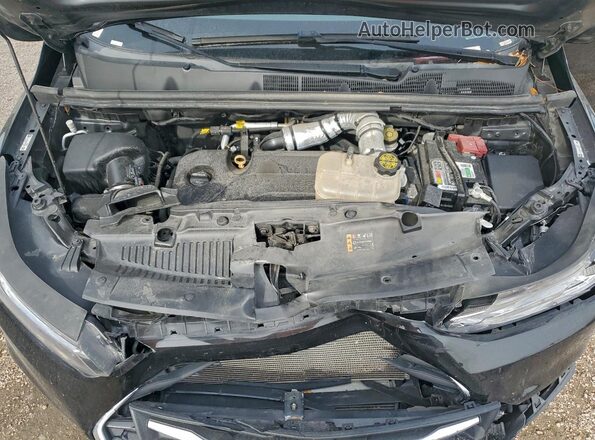 KL7CJPSM9MB374388 2021 CHEVROLET TRAX Черный Вид подкапотного пространства