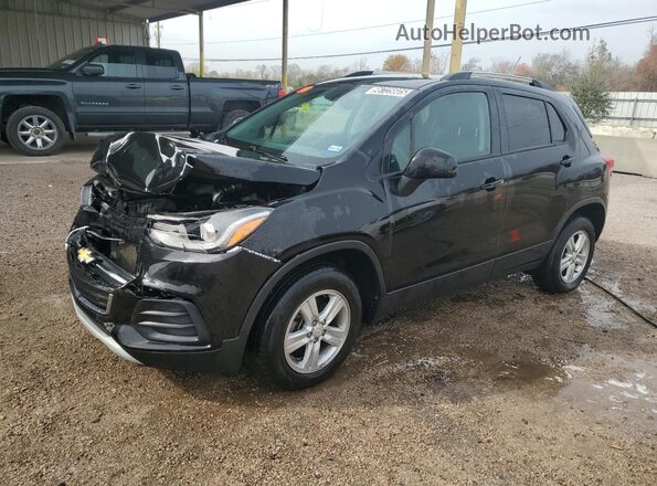 KL7CJPSM9MB374388 2021 CHEVROLET TRAX Черный 