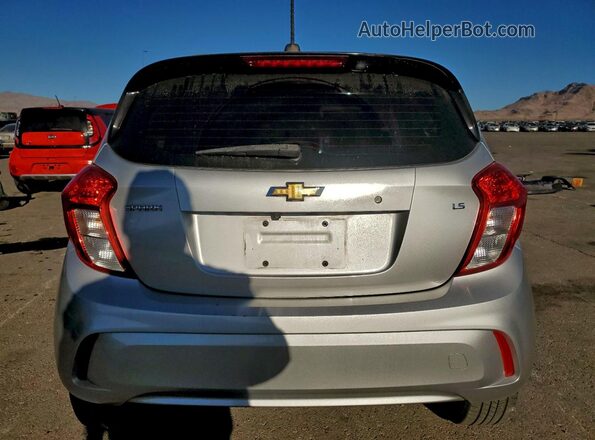 KL8CB6SA1GC634483 2016 CHEVROLET SPARK Серебряный Вид сзади