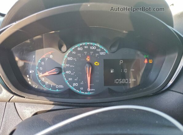 KL8CB6SA1GC634483 2016 CHEVROLET SPARK Серебряный Вид щитка приборов