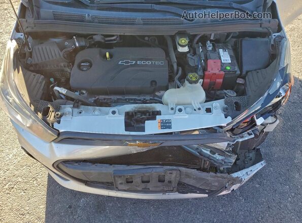 KL8CB6SA1GC634483 2016 CHEVROLET SPARK Серебряный Вид задней части салона