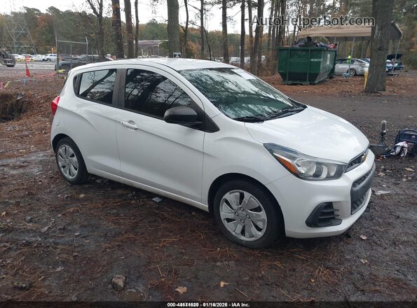KL8CB6SA2JC451519 2018 CHEVROLET SPARK White Przód prawy