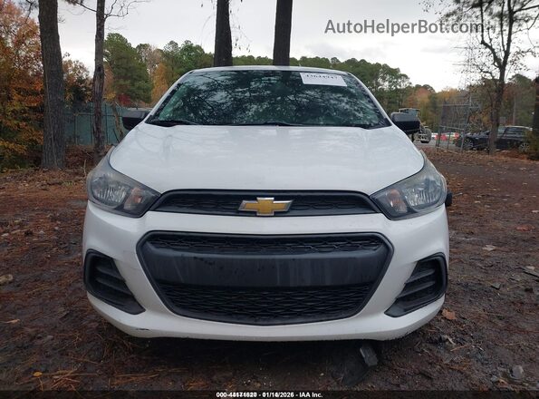 KL8CB6SA2JC451519 2018 CHEVROLET SPARK White Widok z przodu