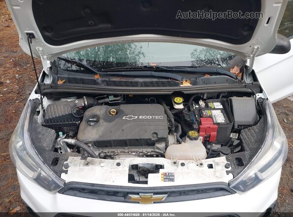 KL8CB6SA2JC451519 2018 CHEVROLET SPARK White Widok z tyłu