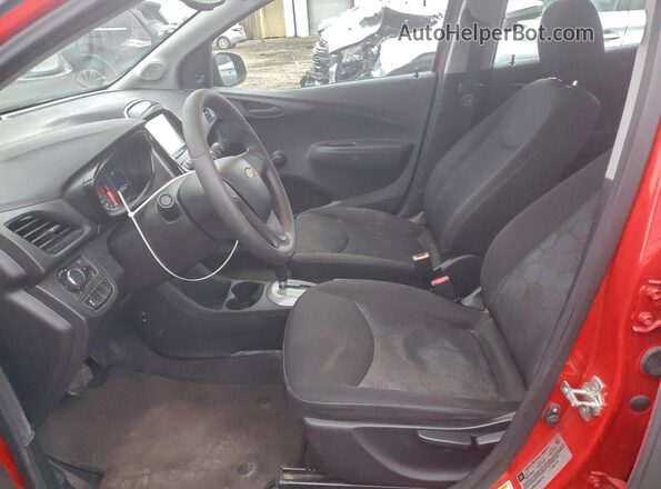 KL8CB6SA5GC567791 2016 CHEVROLET SPARK Серый Вид салона спереди