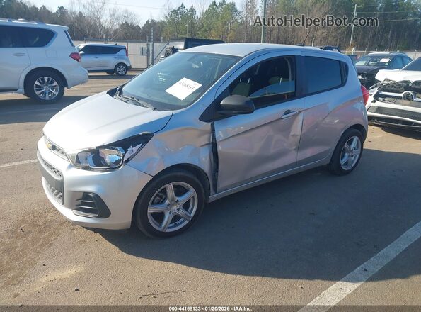 KL8CB6SA5HC756152 2017 CHEVROLET SPARK Серый Передняя левая четверть