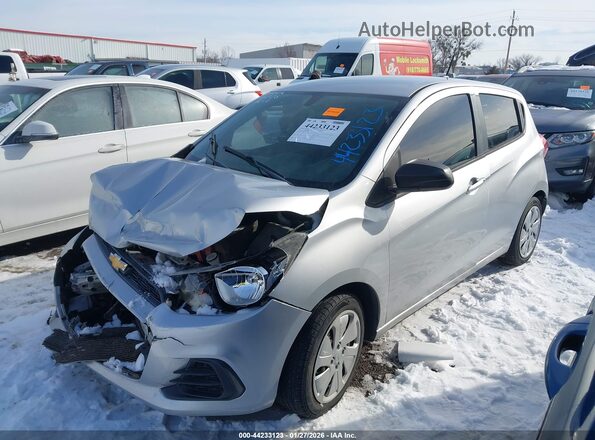 KL8CB6SA6HC733012 2017 CHEVROLET SPARK Серебряный Передняя левая четверть