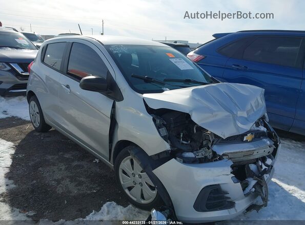 KL8CB6SA6HC733012 2017 CHEVROLET SPARK Серебряный Передняя правая четверть