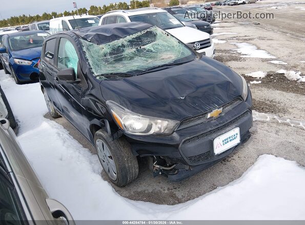 KL8CB6SA7JC480806 2018 CHEVROLET SPARK Черный Передняя правая четверть