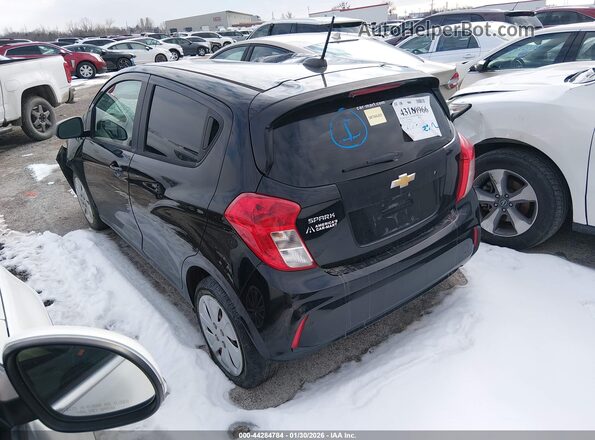 KL8CB6SA7JC480806 2018 CHEVROLET SPARK Черный Задняя левая четверть