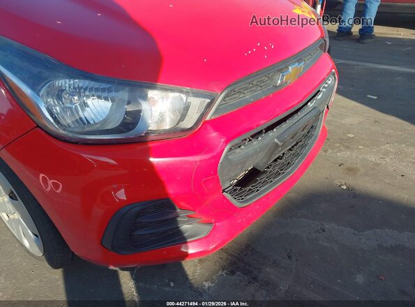 KL8CB6SA8HC830308 2017 CHEVROLET SPARK Красный Вид щитка приборов