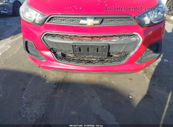 KL8CB6SA8HC830308 2017 CHEVROLET SPARK Красный Вид спереди