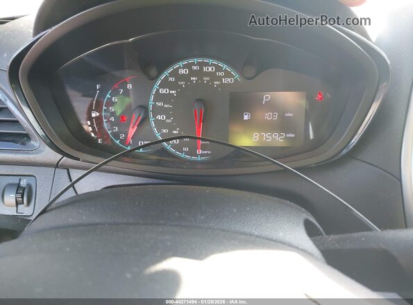 KL8CB6SA8HC830308 2017 CHEVROLET SPARK Красный Вид задних сидений