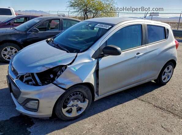 KL8CB6SA8LC429561 2020 CHEVROLET SPARK Серебряный Передняя левая четверть