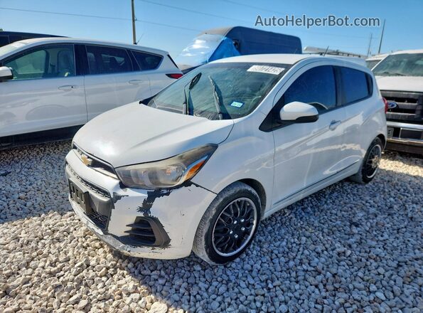 KL8CB6SAXJC428196 2018 CHEVROLET SPARK White Przód lewy