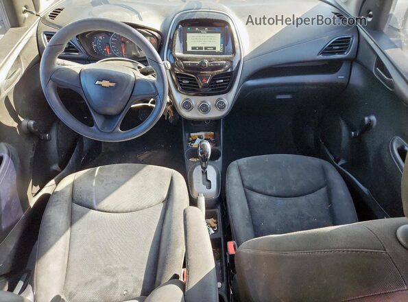 KL8CB6SAXJC428196 2018 CHEVROLET SPARK White Widok deski rozdzielczej