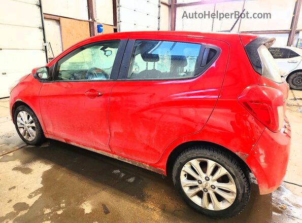 KL8CD6SA4JC483074 2018 CHEVROLET SPARK Красный Задняя левая четверть