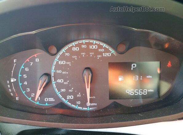 KL8CD6SA6JC451713 2018 CHEVROLET SPARK Gray Widok zestawu wskaźników