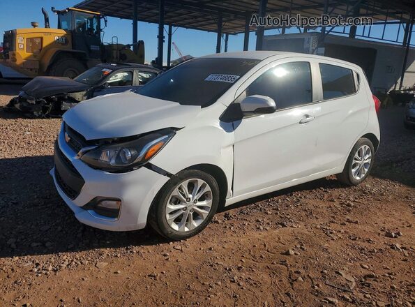 KL8CD6SA9MC720856 2021 CHEVROLET SPARK Белый Передняя левая четверть