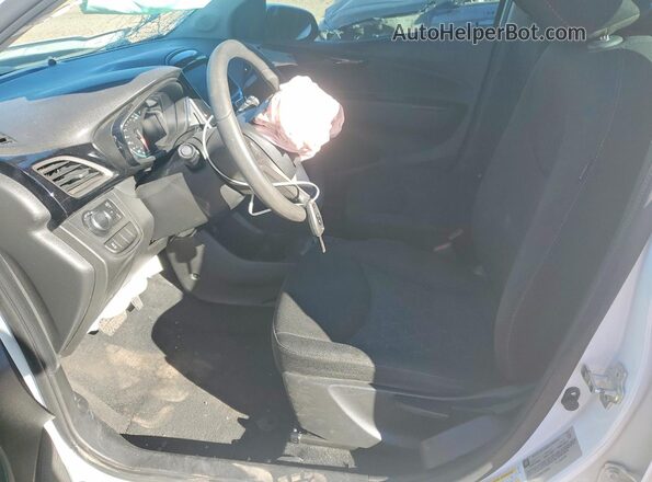 KL8CD6SA9MC720856 2021 CHEVROLET SPARK Белый Вид салона спереди