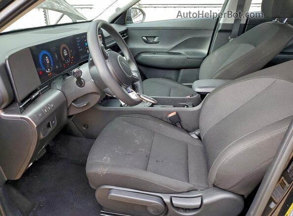 KM8HA3ABXTU345479 2026 HYUNDAI KONA Черный Вид салона спереди