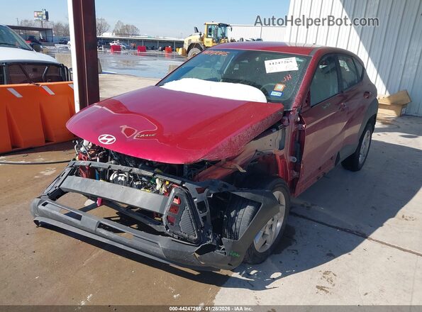 KM8HACAB5RU147143 2024 HYUNDAI KONA Красный Передняя левая четверть