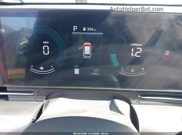 KM8HB3AB2SU280896 2025 HYUNDAI KONA Gray უკანა სავარძლების ხედი