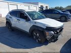 2024 Hyundai Kona Sel White vin: KM8HB3AB9RU110819
