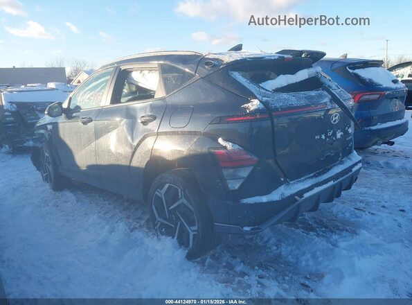 KM8HBCA3XSU199735 2025 HYUNDAI KONA Черный Задняя левая четверть