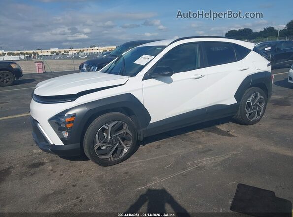 KM8HD3A38TU377072 2026 HYUNDAI KONA Белый Передняя левая четверть
