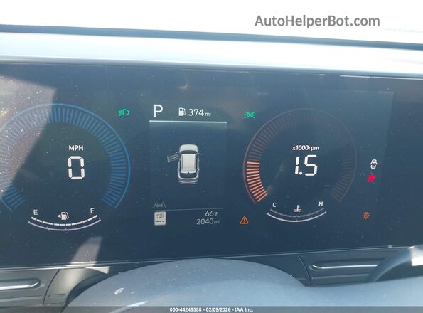 KM8HF3AB0TU385166 2026 HYUNDAI KONA Серый Вид задних сидений